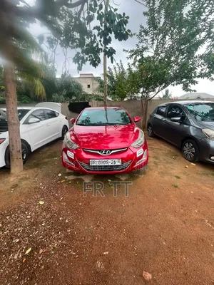 Hyundai Elantra 2015 Red