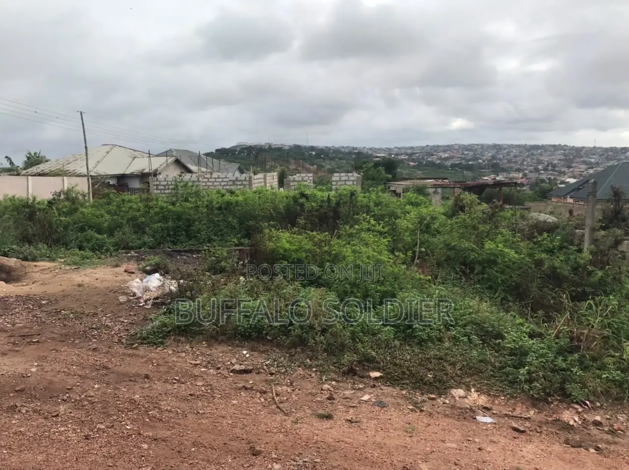 Half Plot of Land for Sale at New Weija