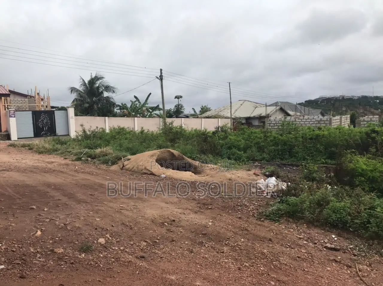 Half Plot of Land for Sale at New Weija