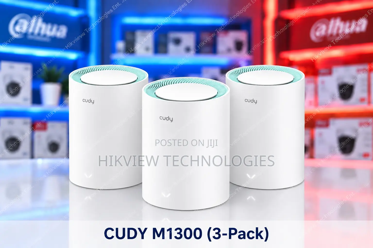 Cudy M1300 (3-Pack) AC1200 Gigabit Whole Home Mesh Wi-Fi System
