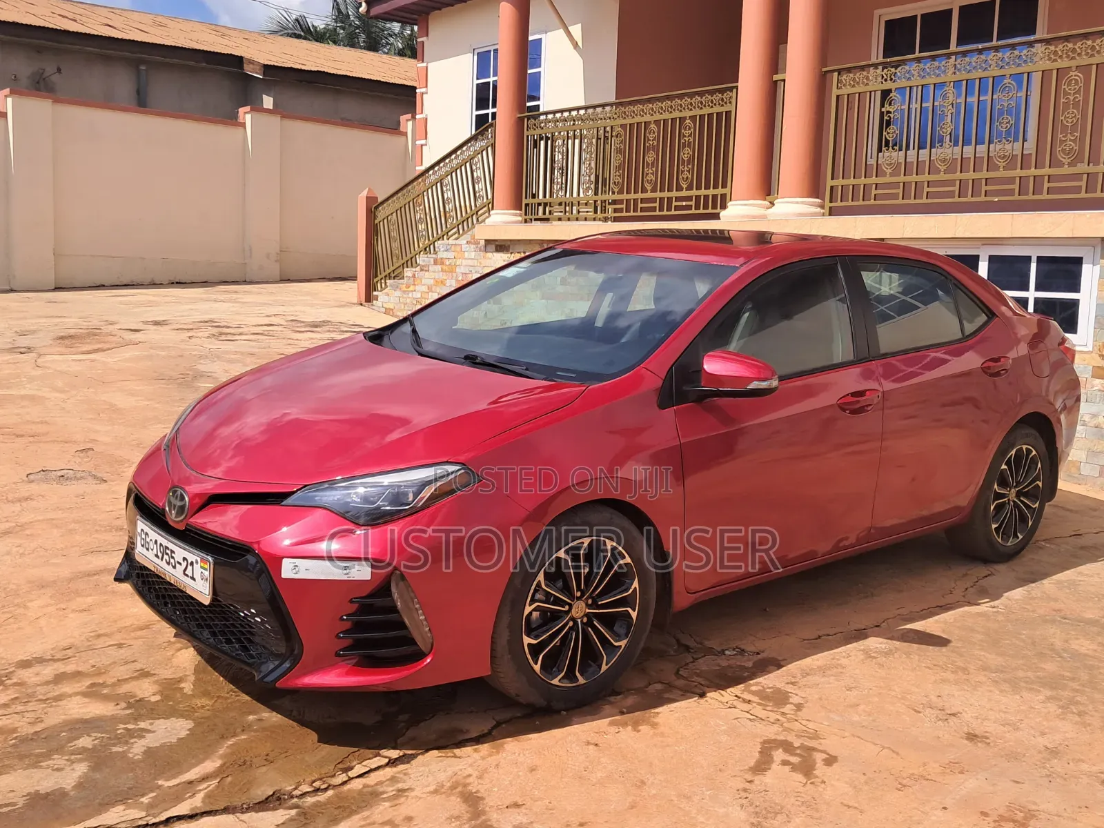 Toyota Corolla S 4dr Sedan (1.8L 4cyl CVT) 2015 Red