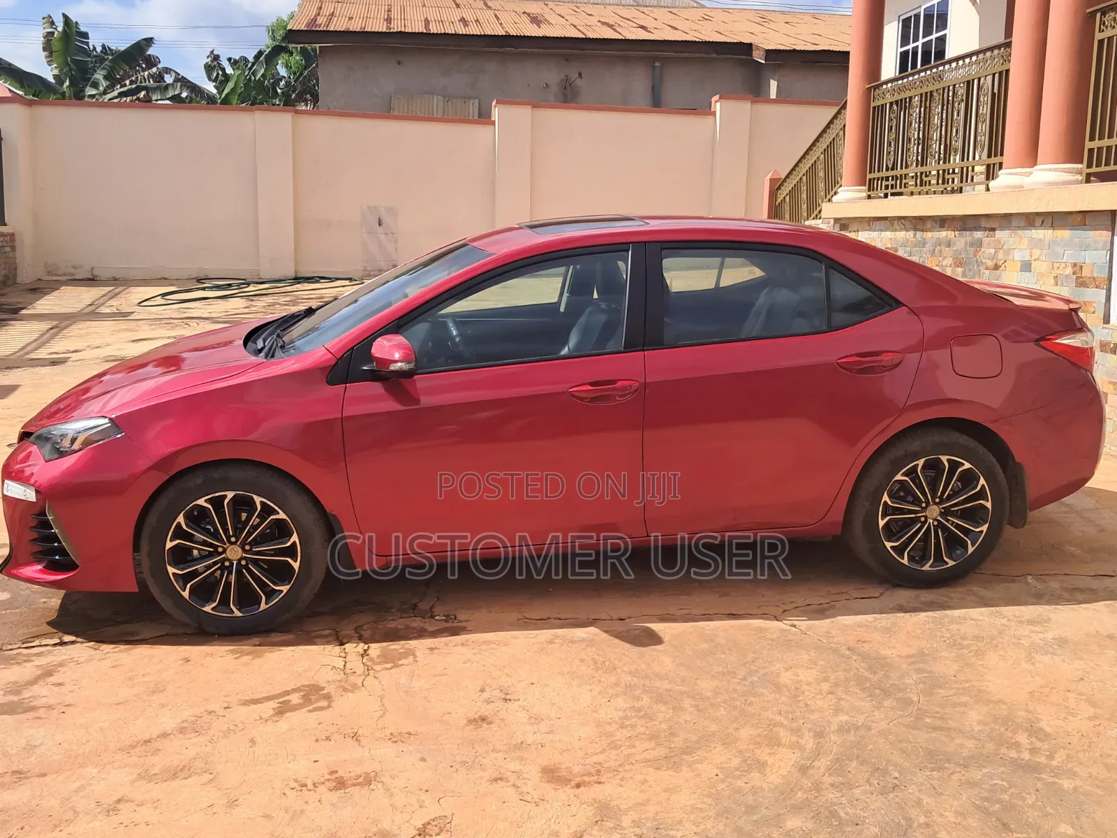 Toyota Corolla S 4dr Sedan (1.8L 4cyl CVT) 2015 Red
