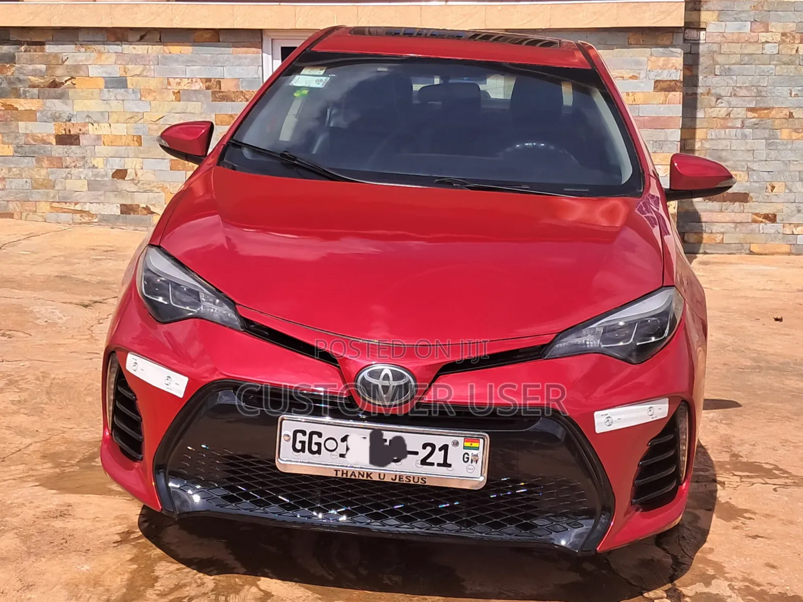 Toyota Corolla S 4dr Sedan (1.8L 4cyl CVT) 2015 Red
