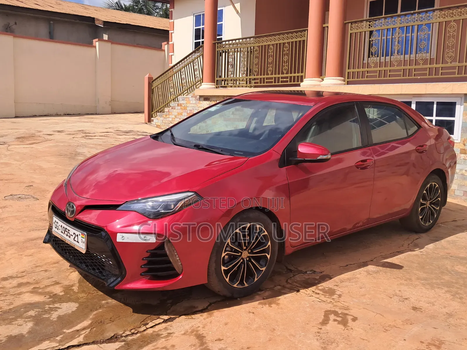Toyota Corolla S 4dr Sedan (1.8L 4cyl CVT) 2015 Red