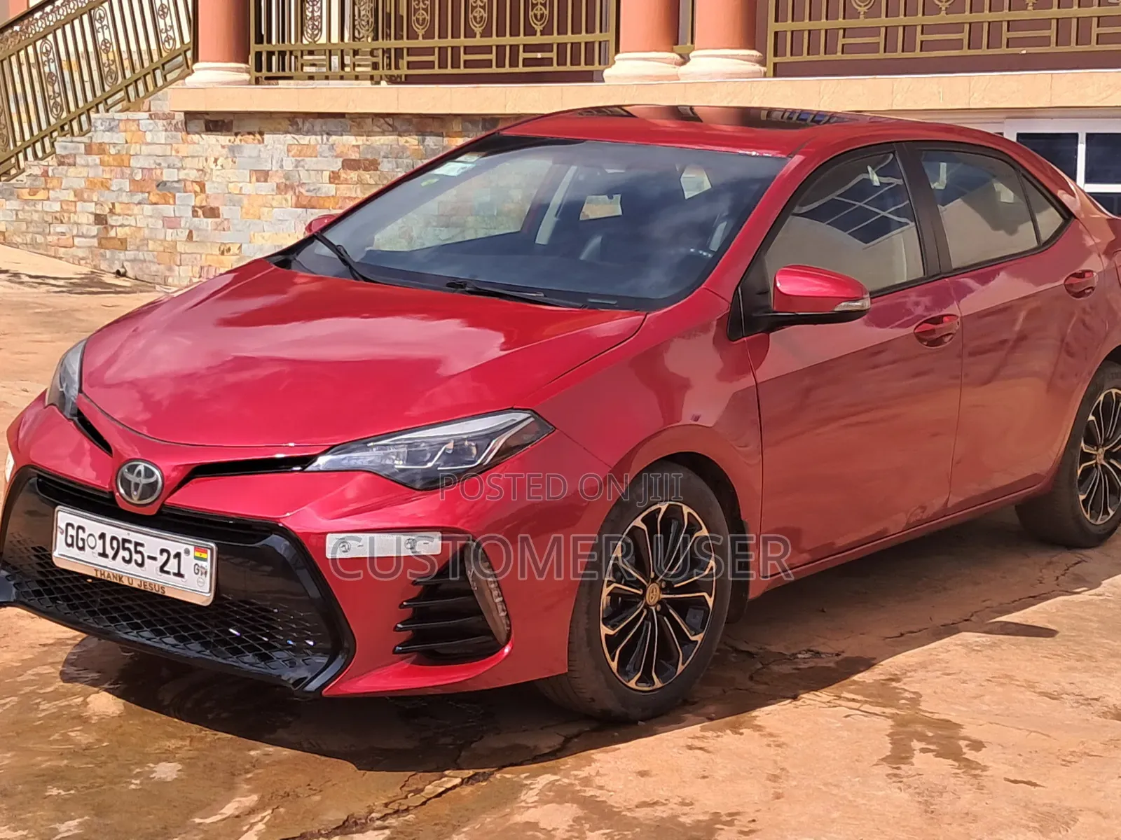 Toyota Corolla S 4dr Sedan (1.8L 4cyl CVT) 2015 Red