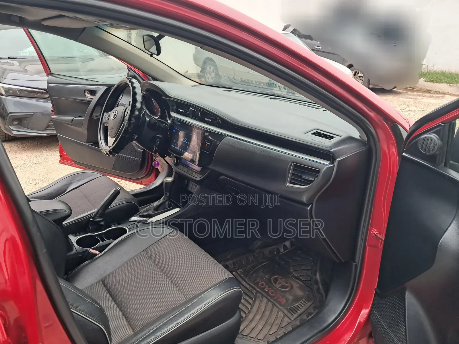 Toyota Corolla S 4dr Sedan (1.8L 4cyl CVT) 2015 Red