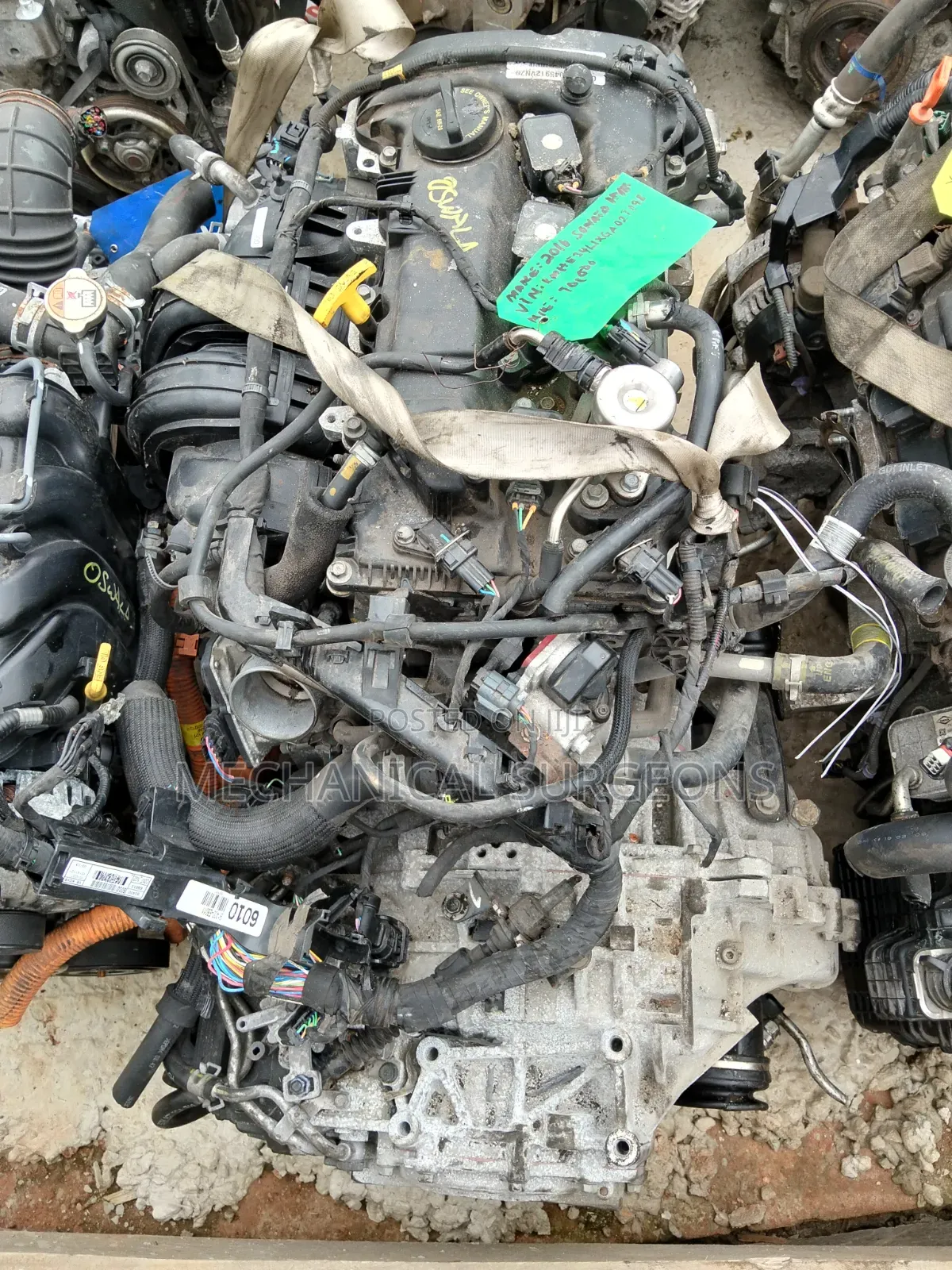 2016–2019 Hyundai Sonata Plug-in Hybrid-Phev Engine With Transmission