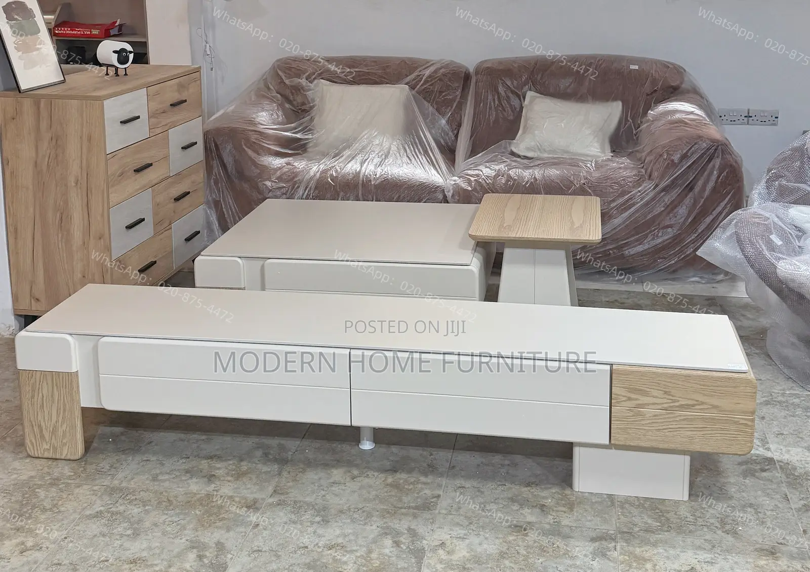 Coffee Table + TV Stand Set | Luxury | Special Offer | Imported