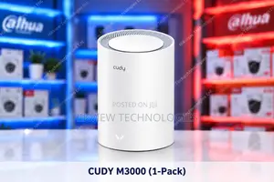 Cudy M3000 AX3000 Whole Home Mesh Wi-Fi 6 System (1-Pack)