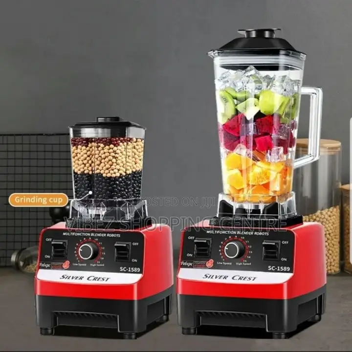 Modern Original 2 in 1 Germany Silver Crest Blender