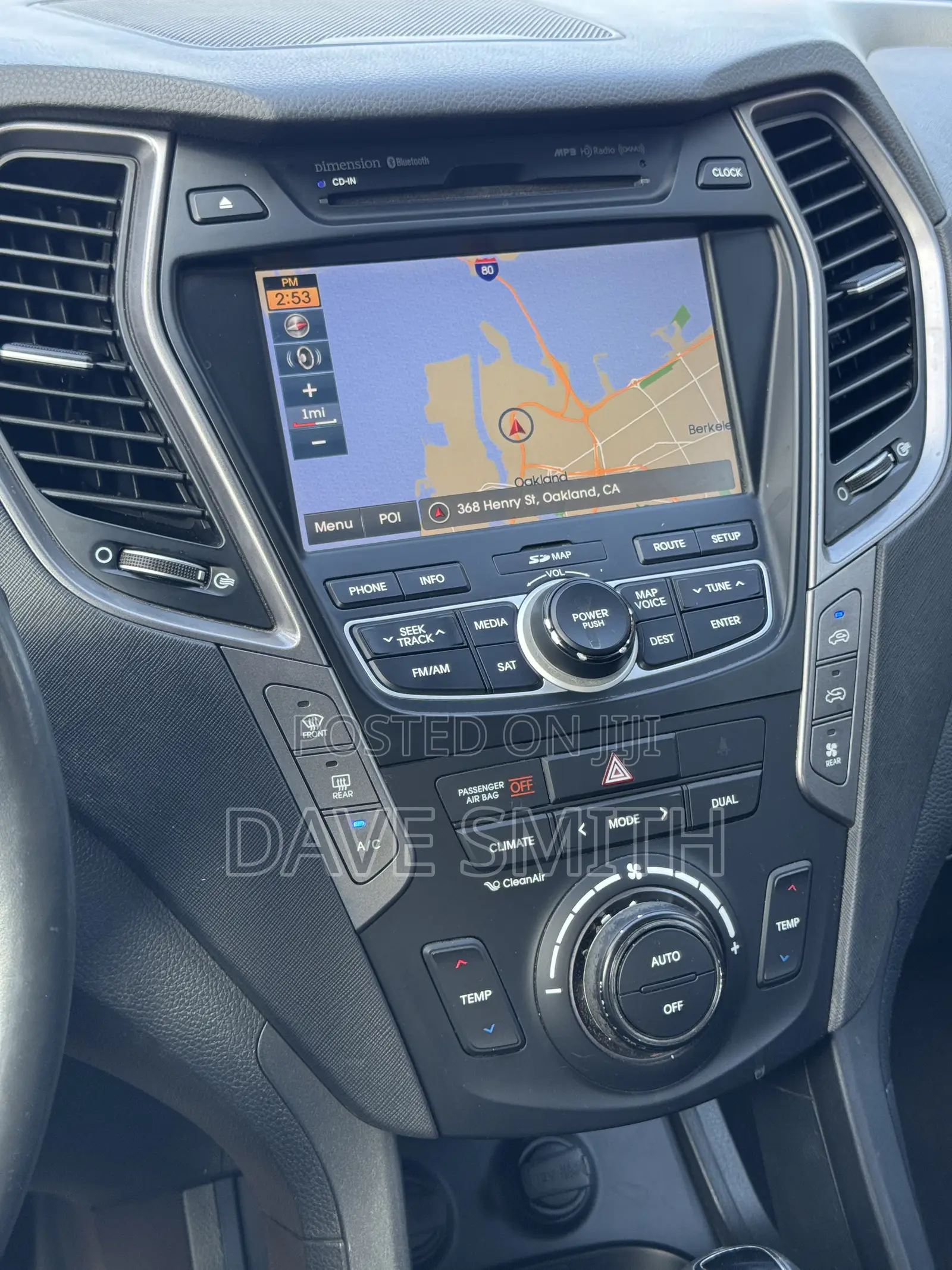 Hyundai Santa Fe Limited Ultimate AWD 2017 Black