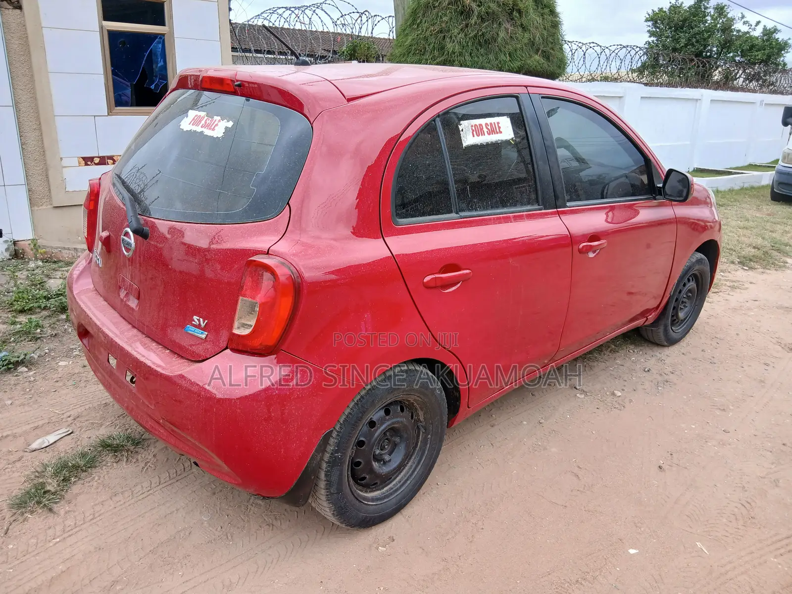 Nissan Micra 2015 Red