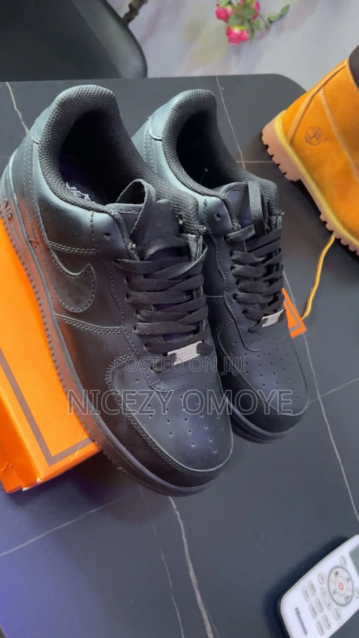 Shoes Black Air Force