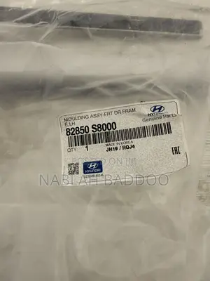 Genuine Hyundai Palisade Front Left Door Frame Moulding – 82850-S8000