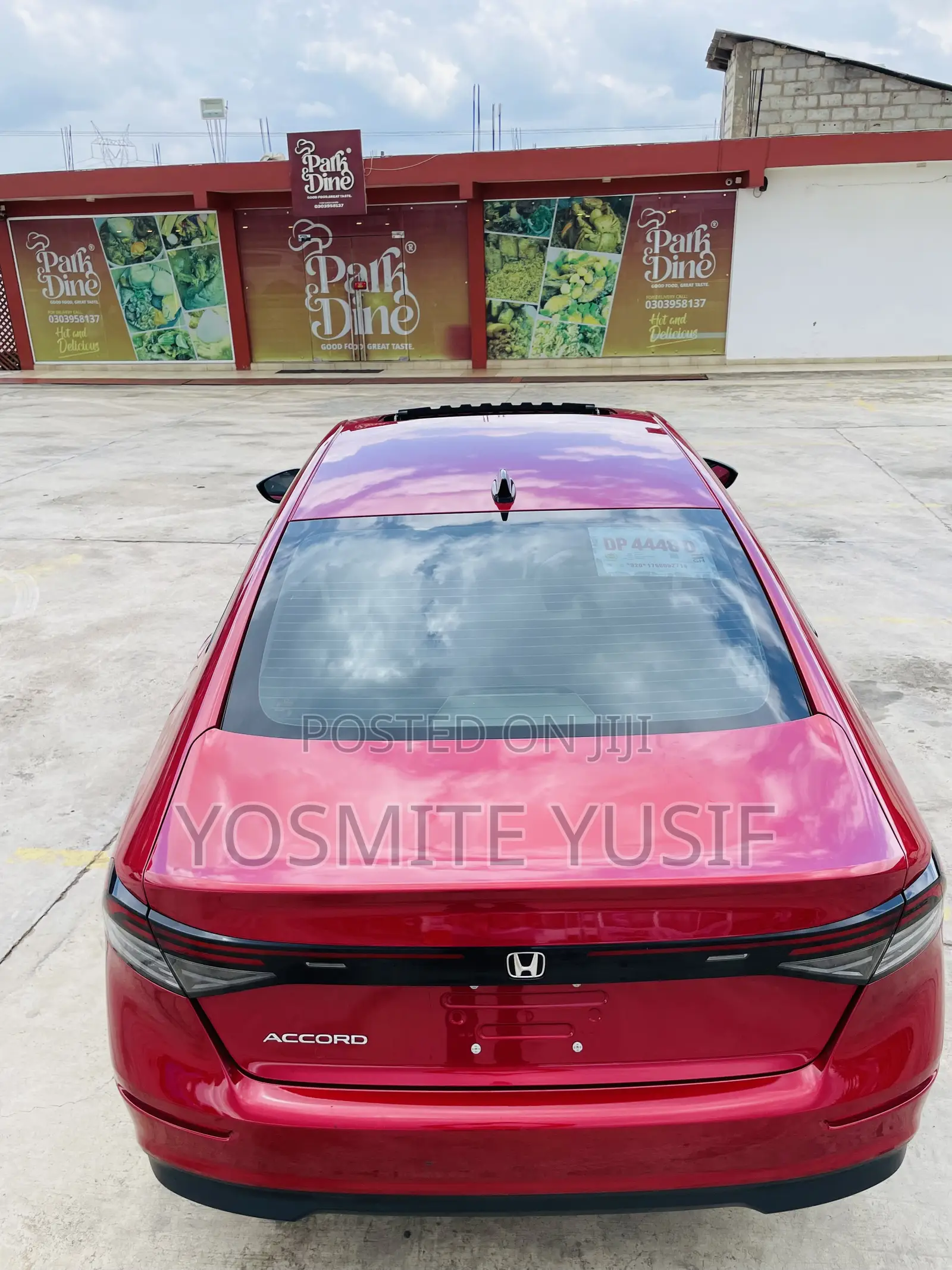 Honda Accord SE CVT 2025 Red