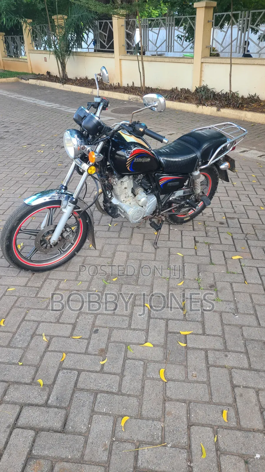 Haojue HJ125-8K 2021 Black