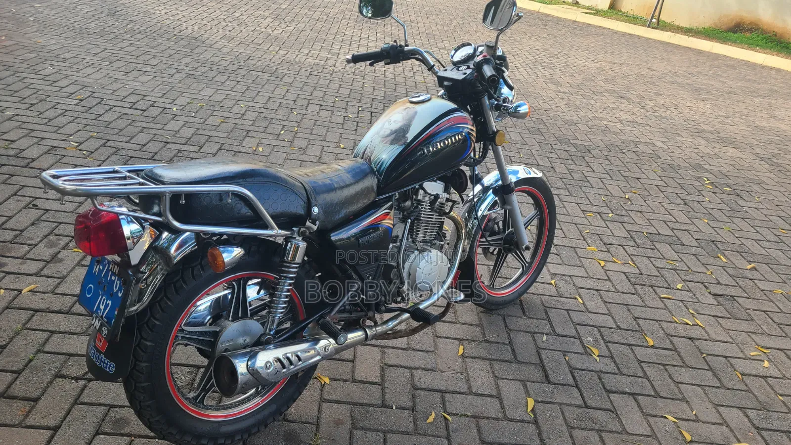 Haojue HJ125-8K 2021 Black