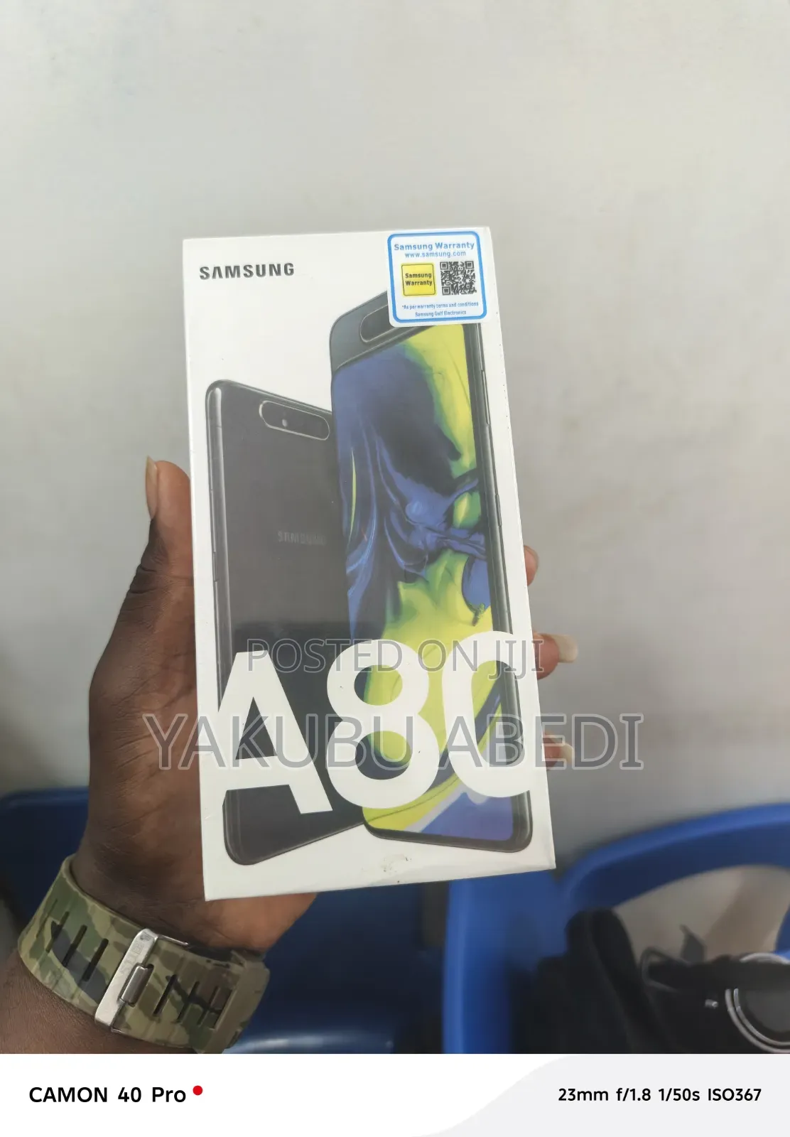 New Samsung Galaxy A80 128 GB Black