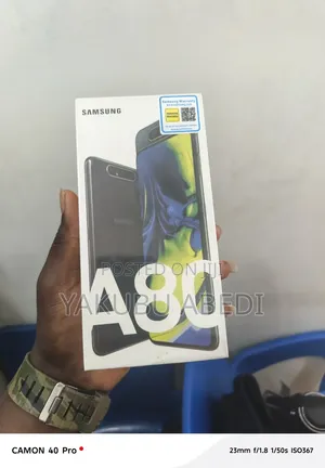 New Samsung Galaxy A80 128 GB Black