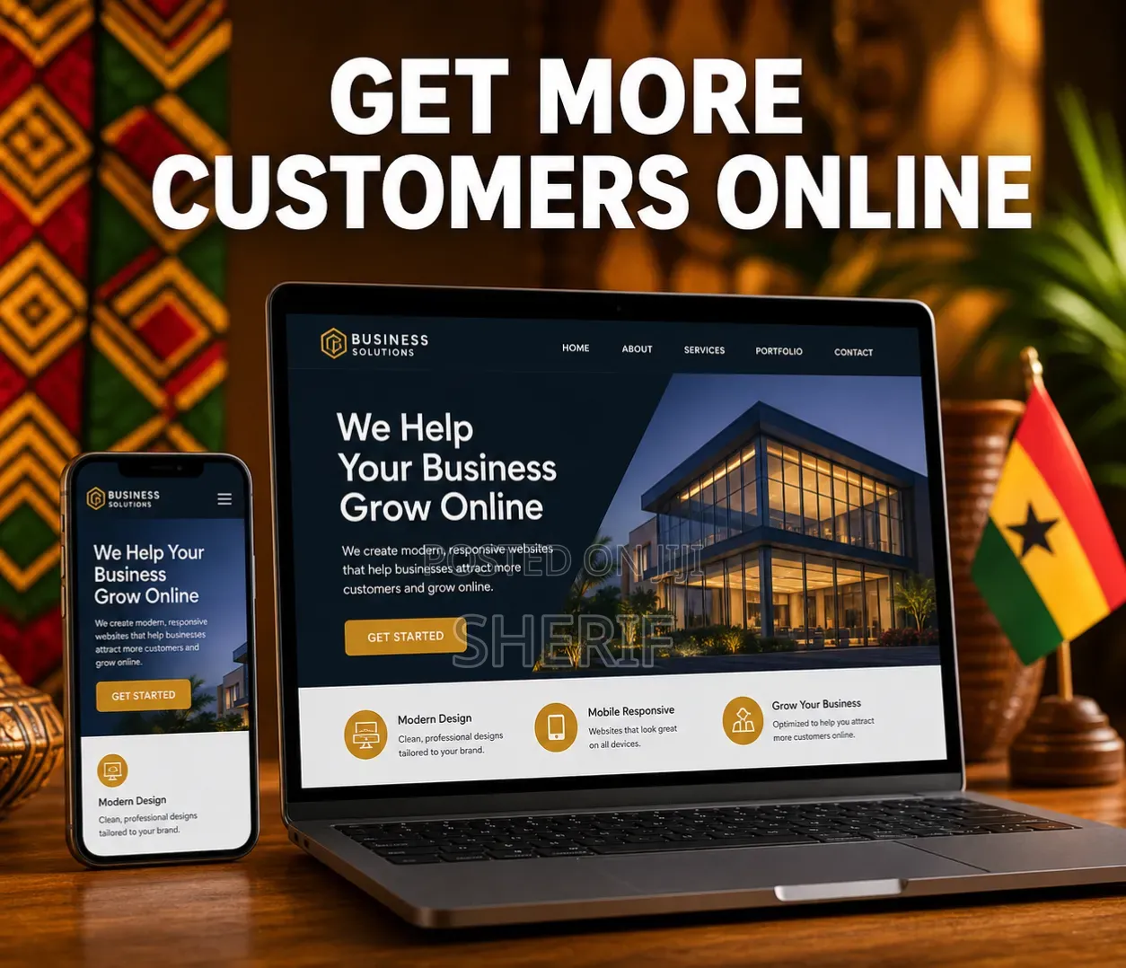 Professional Website for Your Business