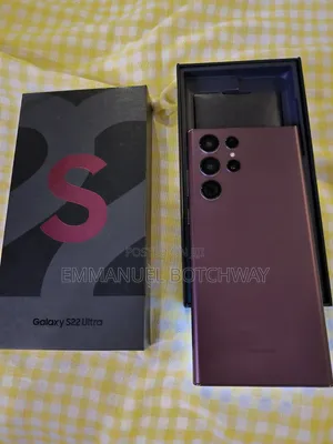New Samsung Galaxy S22 Ultra 256 GB Pink