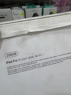 New Apple iPad Pro 11 (2024) 256 GB Black