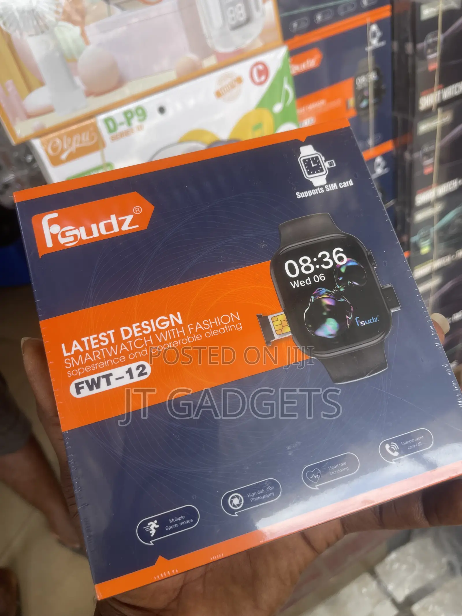 Fsudz FWT-12 — Latest Design Smart Watch With SIM Support