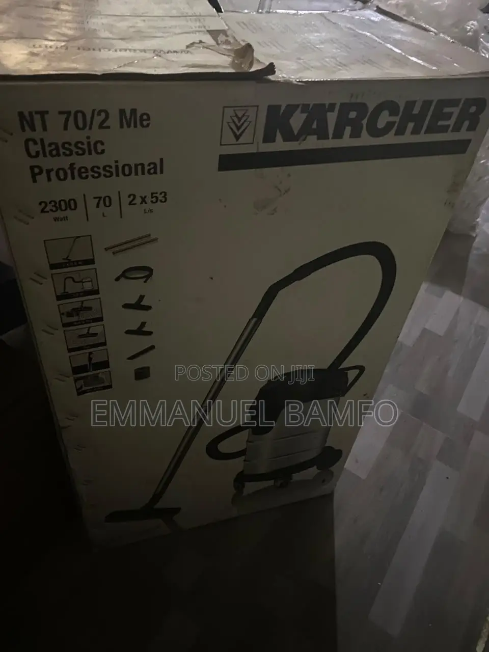 Fairly New 70 Litre Karcher Wet/Dry Professional Vacuum Cleaner