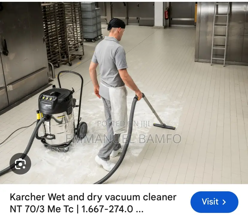 Fairly New 70 Litre Karcher Wet/Dry Professional Vacuum Cleaner