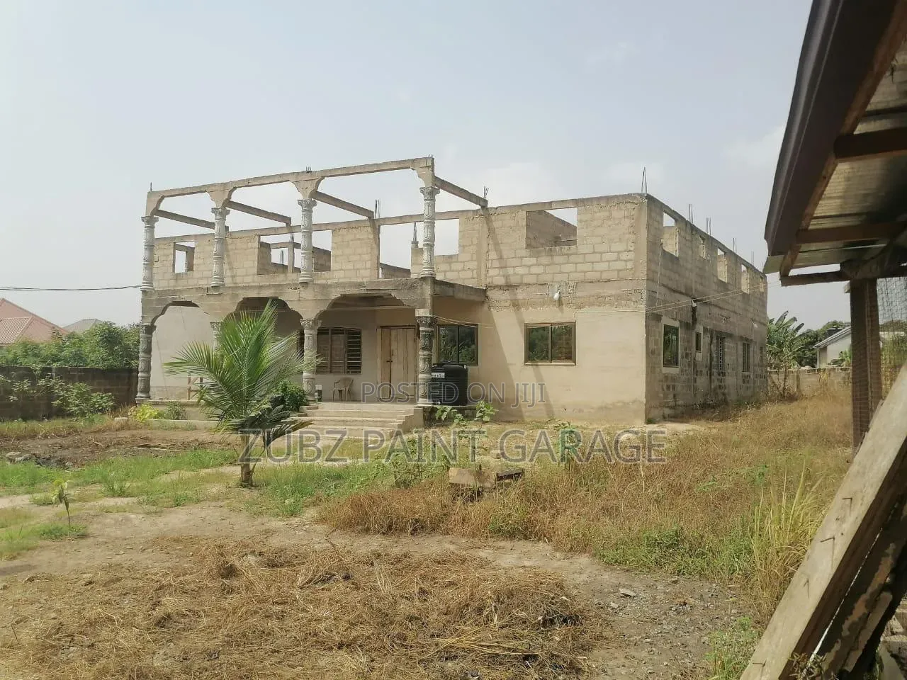 14 Bedrooms Uncompleted Storey Building (2 Plot)