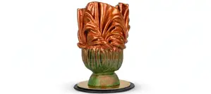 Decorative Fabric Flower Vase Pot