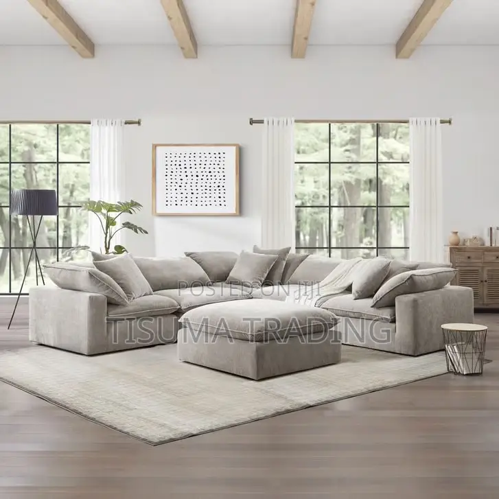 Sereen 6-Piece Fabric Modular Sectional
