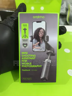 Oraimo FlexiStand Phone Tripod With Fill Light and Remote Control