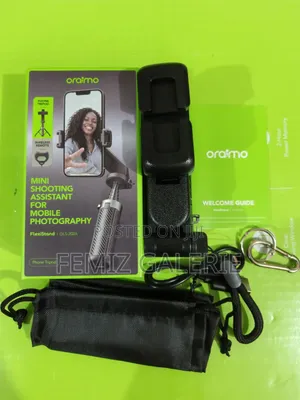 Oraimo FlexiStand Phone Tripod With Fill Light and Remote Control