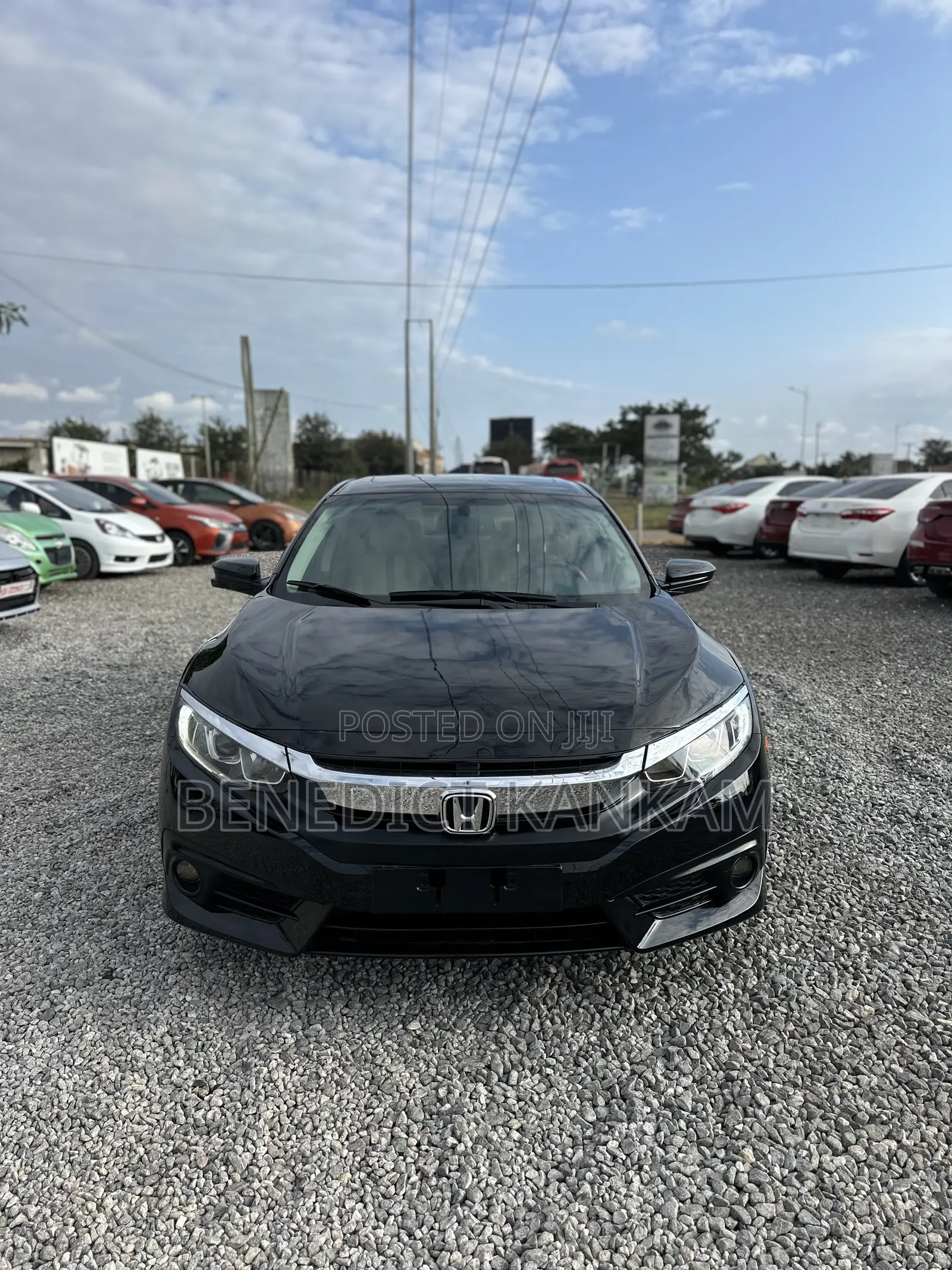 Honda Civic EX-L Sedan 2018 Black