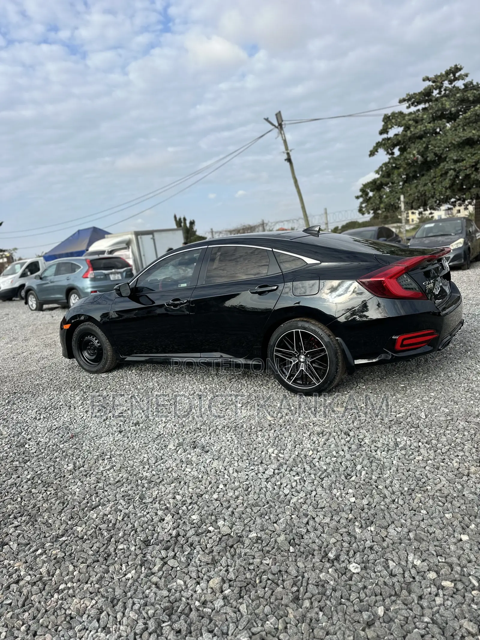 Honda Civic EX-L Sedan 2018 Black