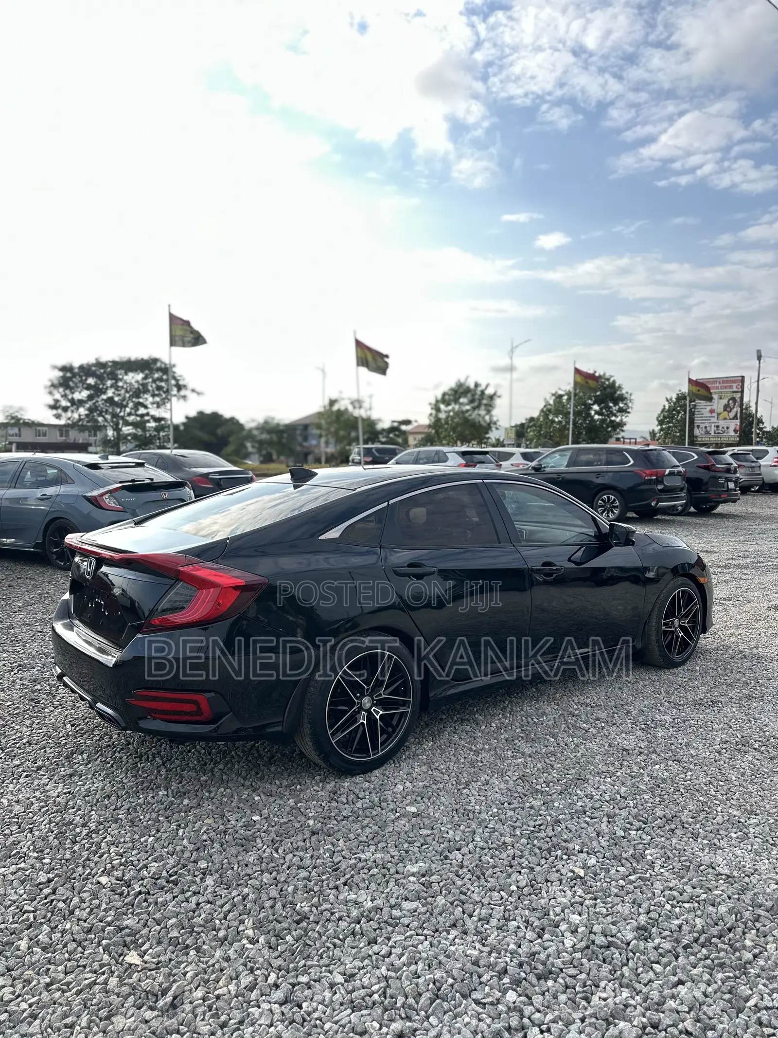 Honda Civic EX-L Sedan 2018 Black