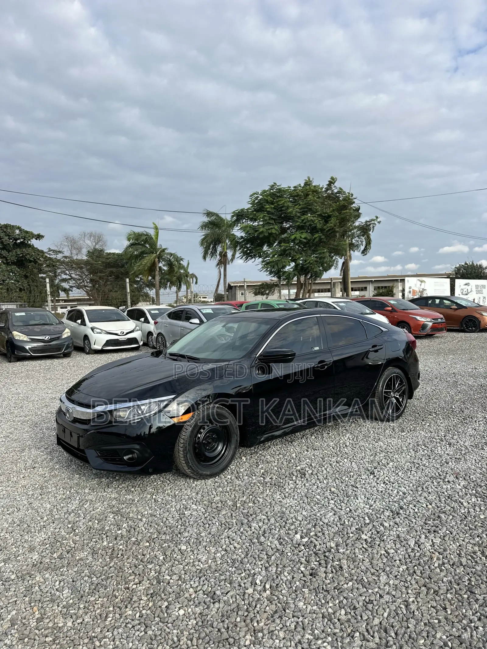 Honda Civic EX-L Sedan 2018 Black