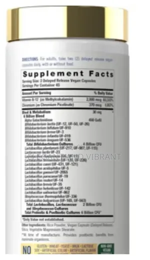 Bloating and Metabolism Probiotic, 90 Soft Realised Capsules