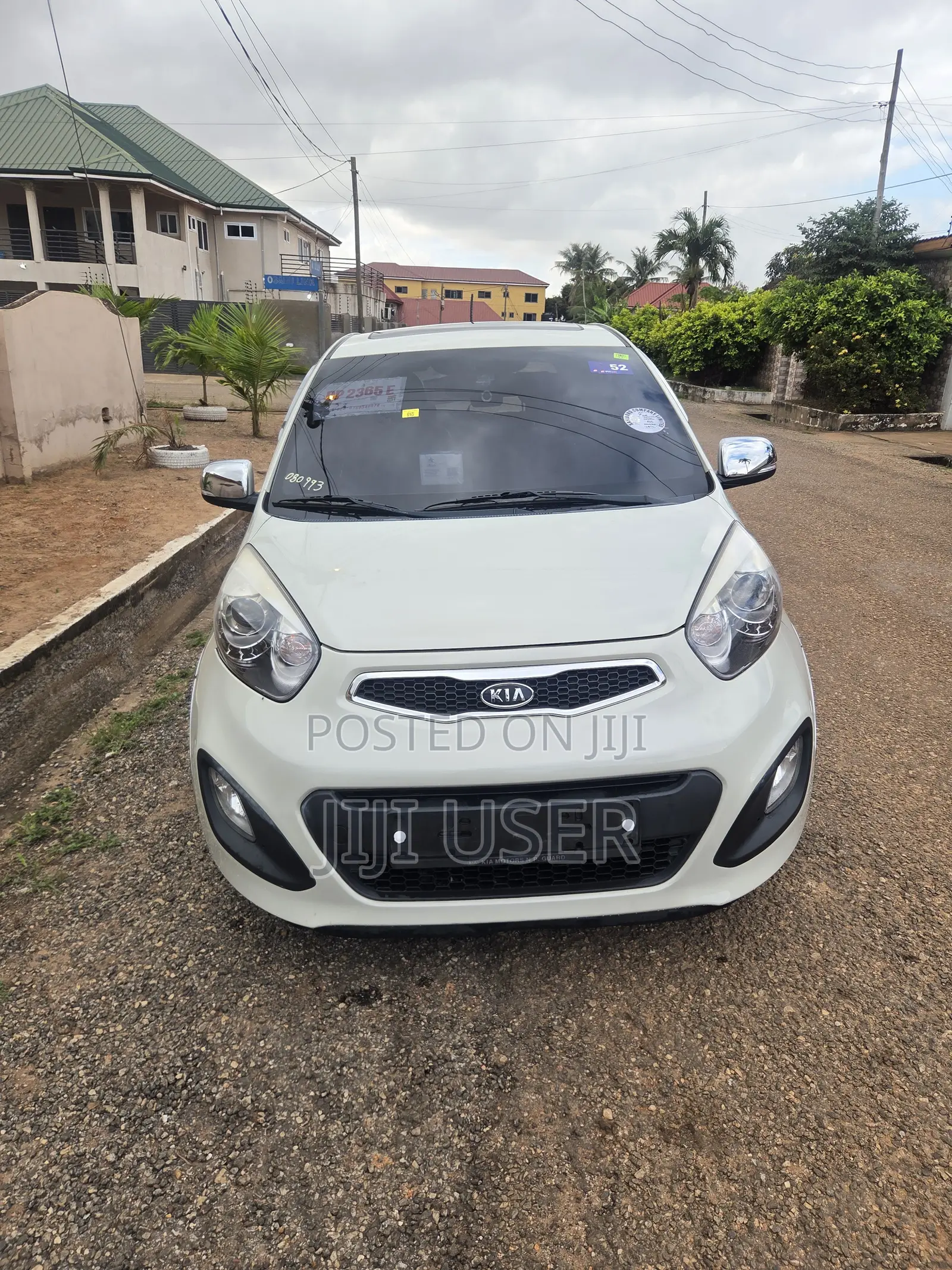 Kia Morning 2012 Off white