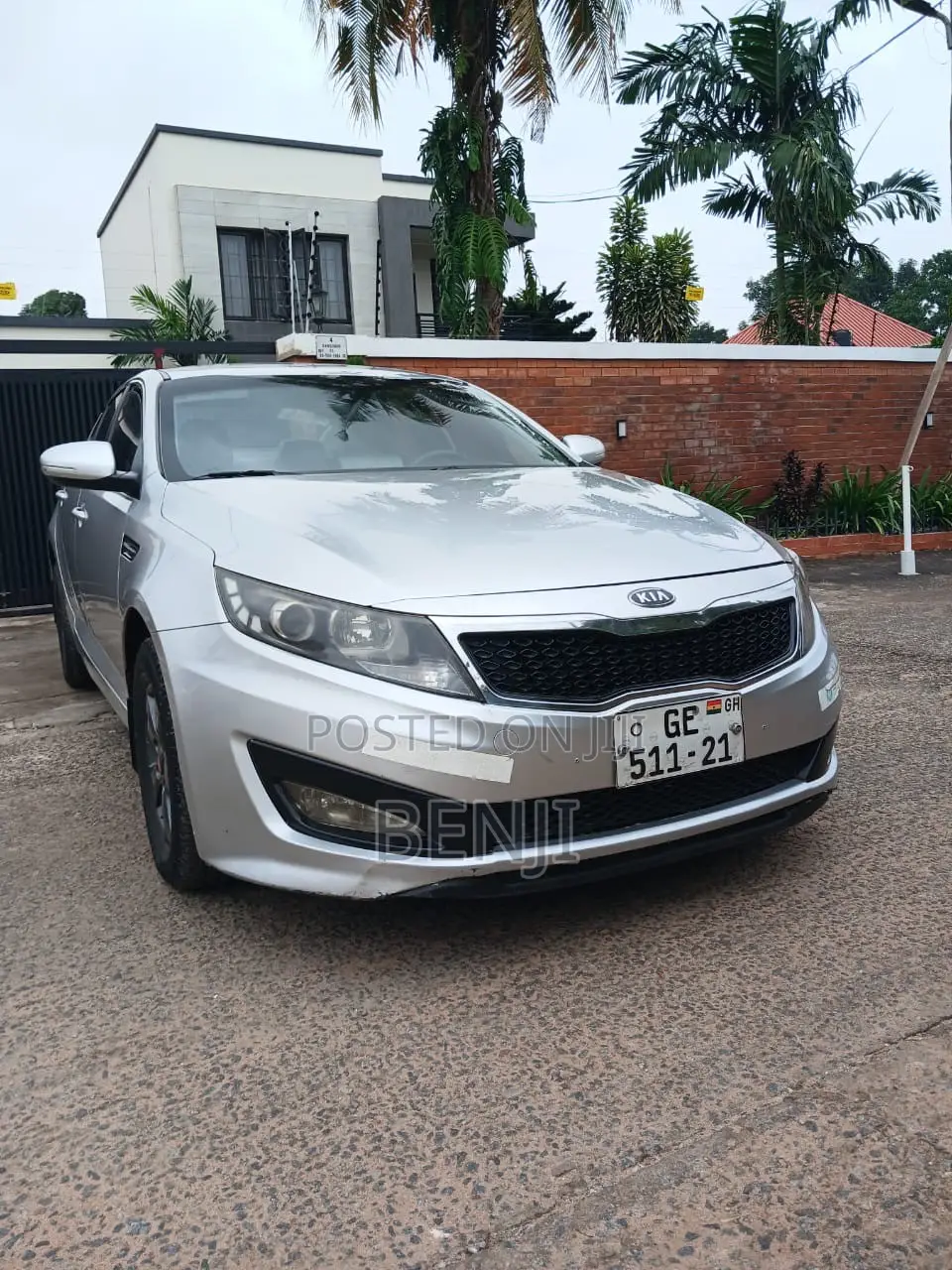 Kia K5 2013 Silver