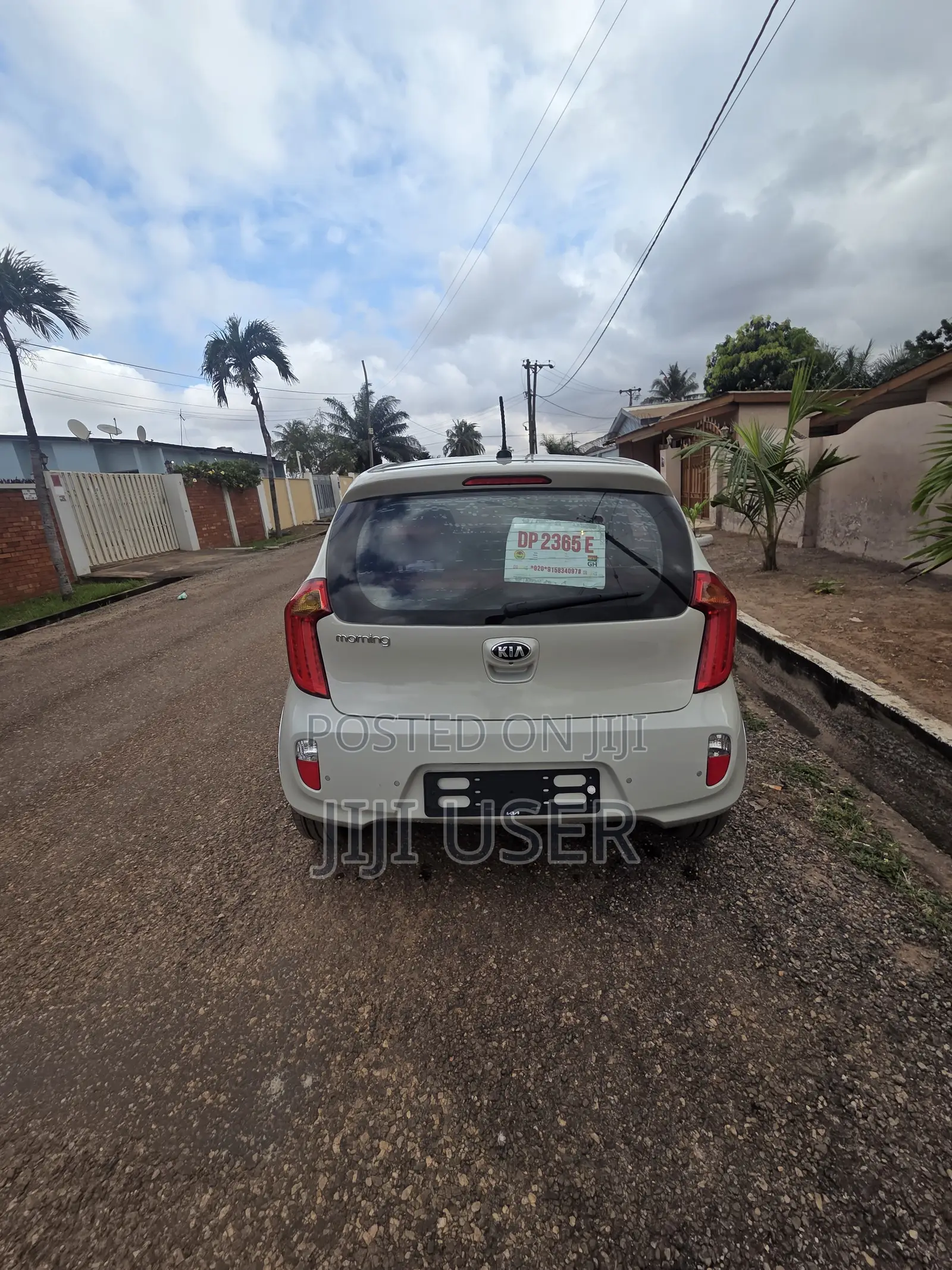Kia Morning 2012 Off white