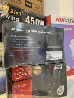 Universal 4G LTE Sim Router T-Elek 4G Router