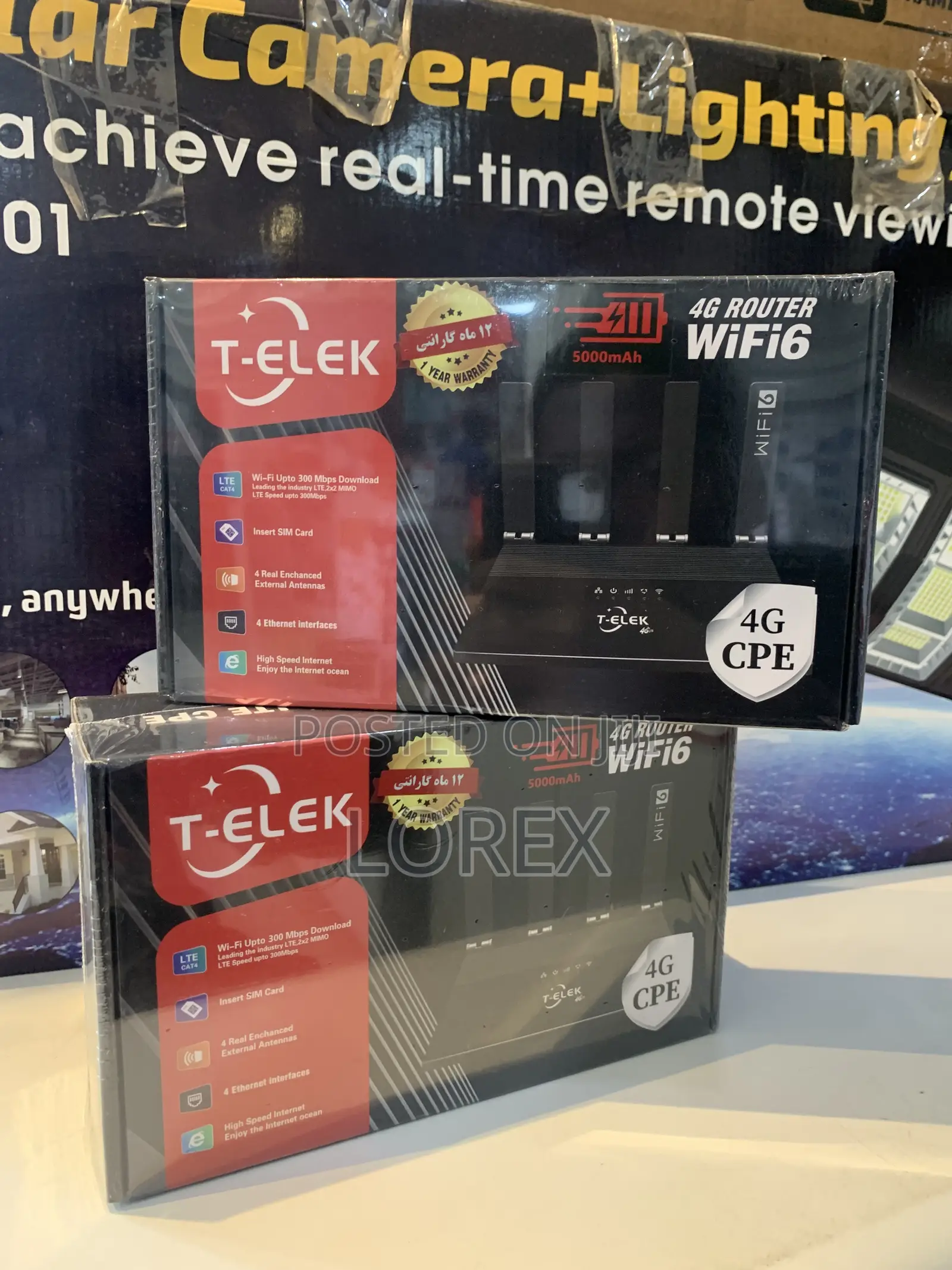 Universal 4G LTE Sim Router T-Elek 4G Router