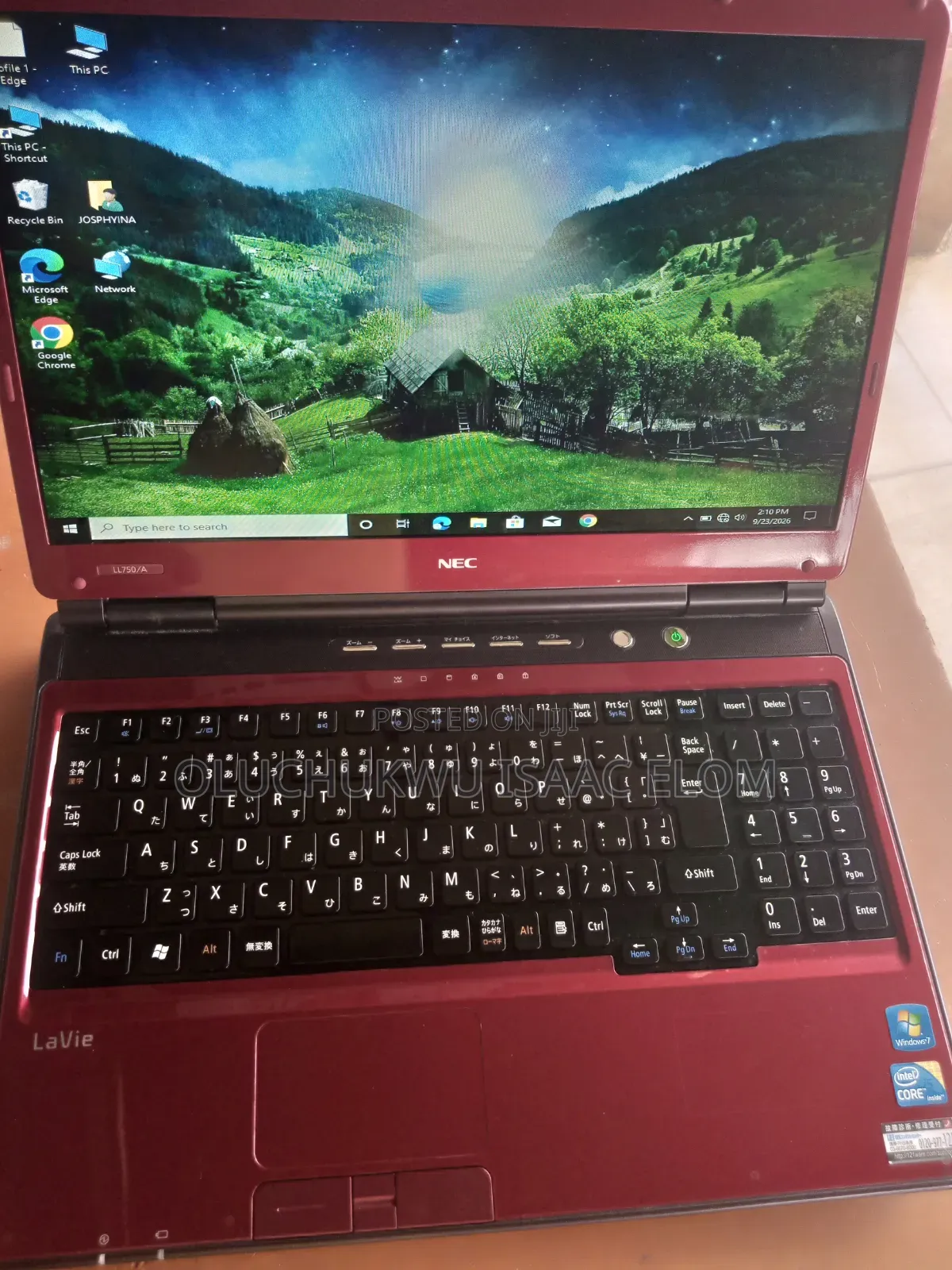 Laptop NEC 8GB Intel Core i5 HDD 320GB