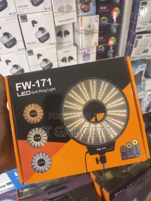 FW LED Soft Ring Light With Tripod (FW-171/321/451)