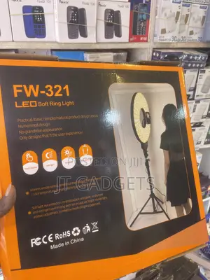 FW LED Soft Ring Light With Tripod (FW-171/321/451)