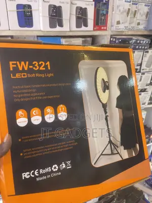 FW LED Soft Ring Light With Tripod (FW-171/321/451)