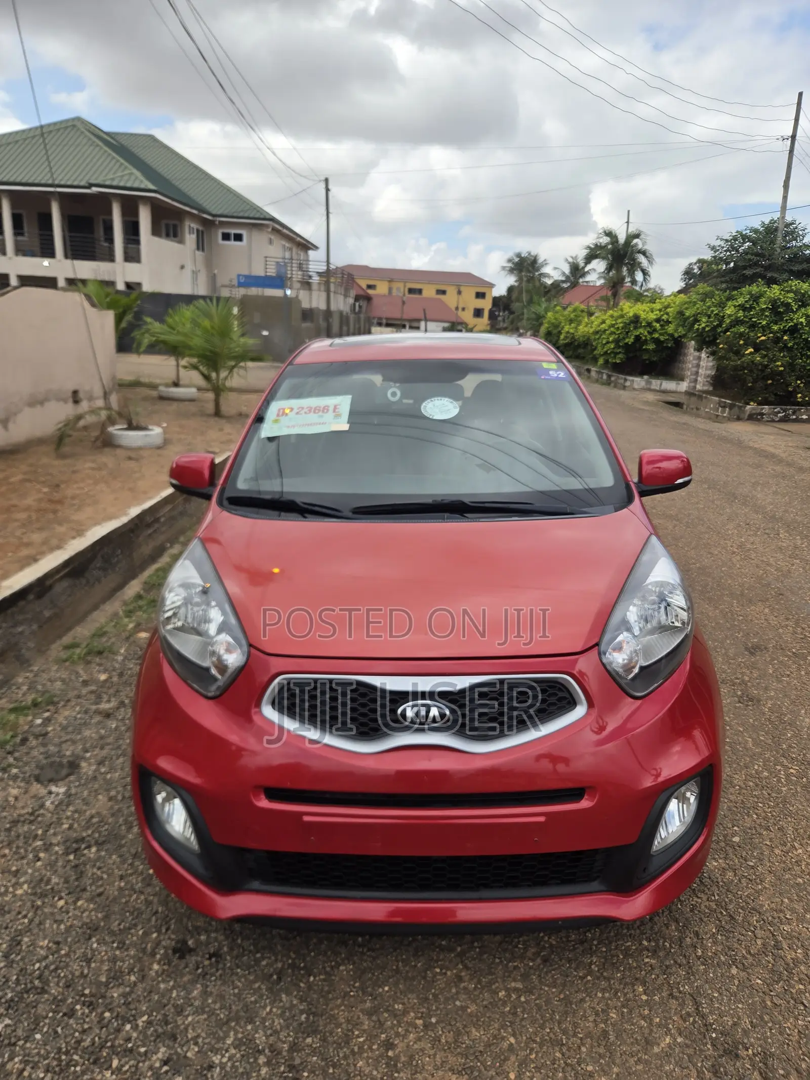 Kia Morning 2014 Red