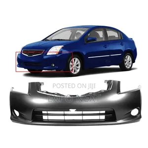 Primed Front Bumper Cover for 2010-2012 Nissan Sentra Base